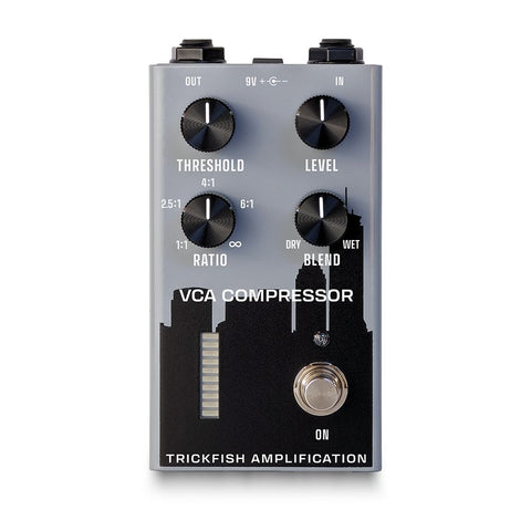 Trickfish VCA Compressor: Professional Bass Compressor Pedal with Clean Blend – Littleton Bassworks